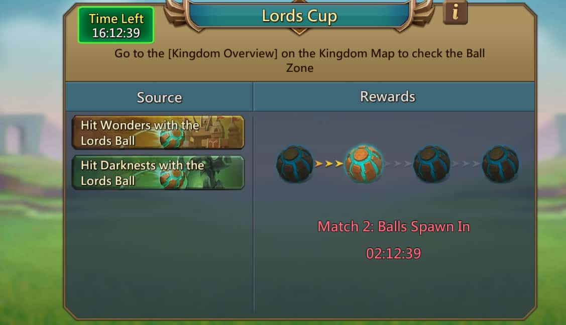 Beginner guide - Lords Cup