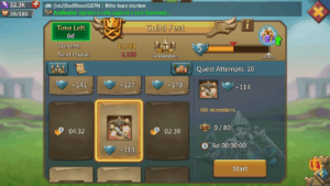 Lords Mobile - Guild Fest Quest - Hit Monsters