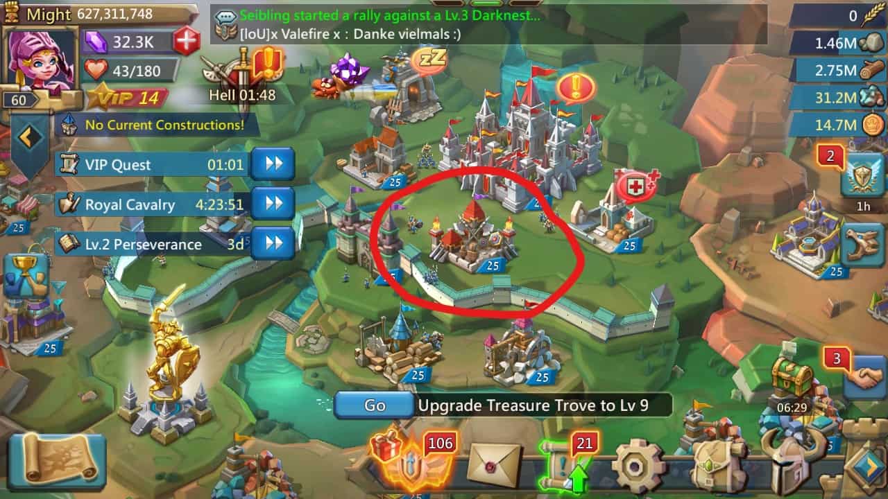 Increase Might (Troops)